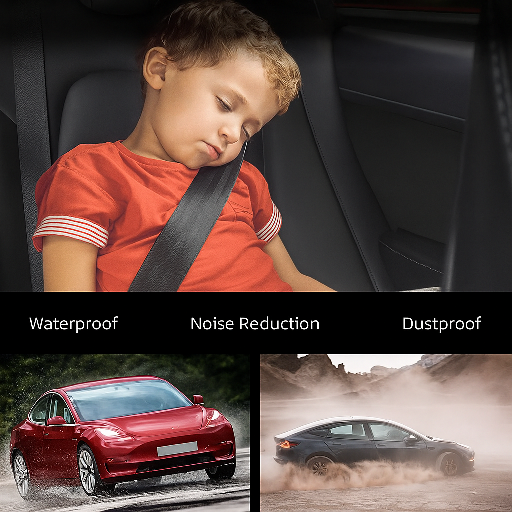 Teslahubz™ ProGuard: Advanced Noise Reduction & Weatherproofing Kit