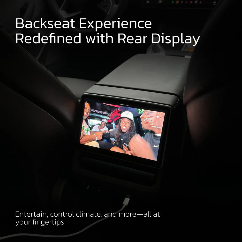 Teslahubz™ Rear Display Screen