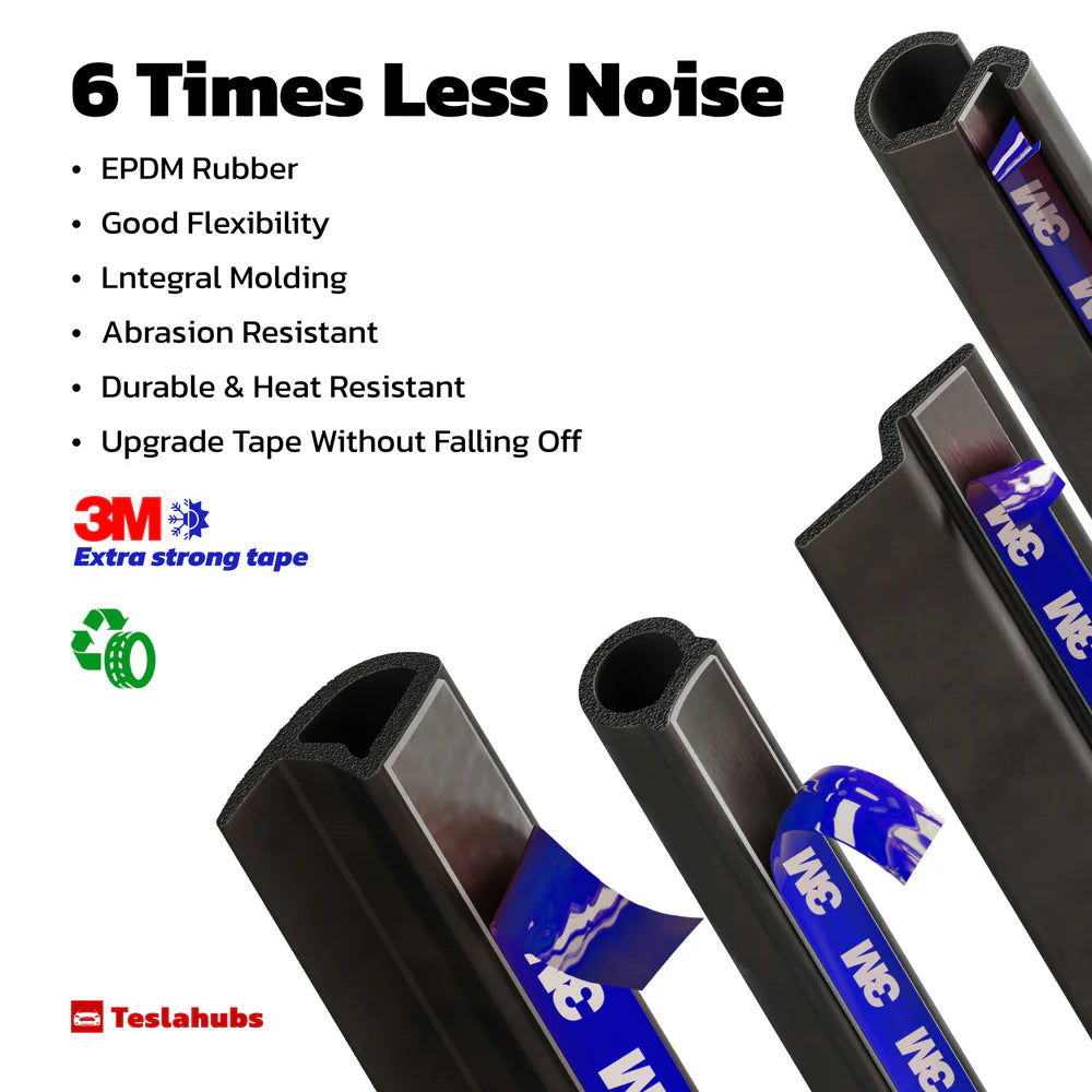 Teslahubz™ ProGuard: Advanced Noise Reduction & Weatherproofing Kit