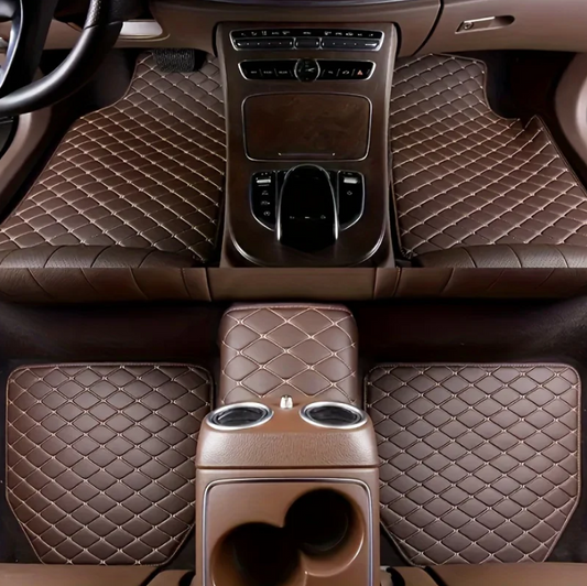Coffee Custom Car Floor Mats