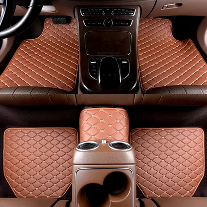 Brown Custom Car Floor Mats