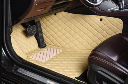 Beige Custom Car Floor Mats