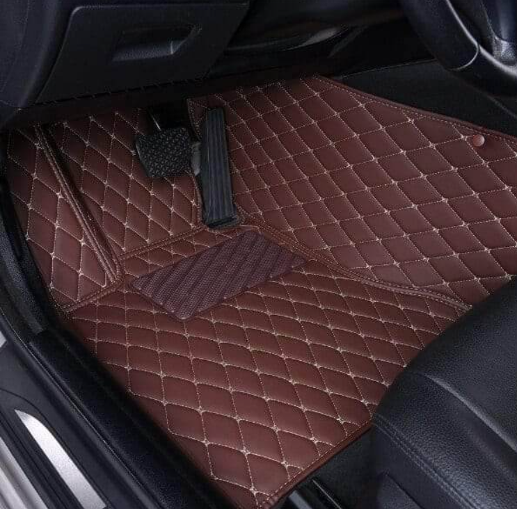 Coffee Custom Car Floor Mats