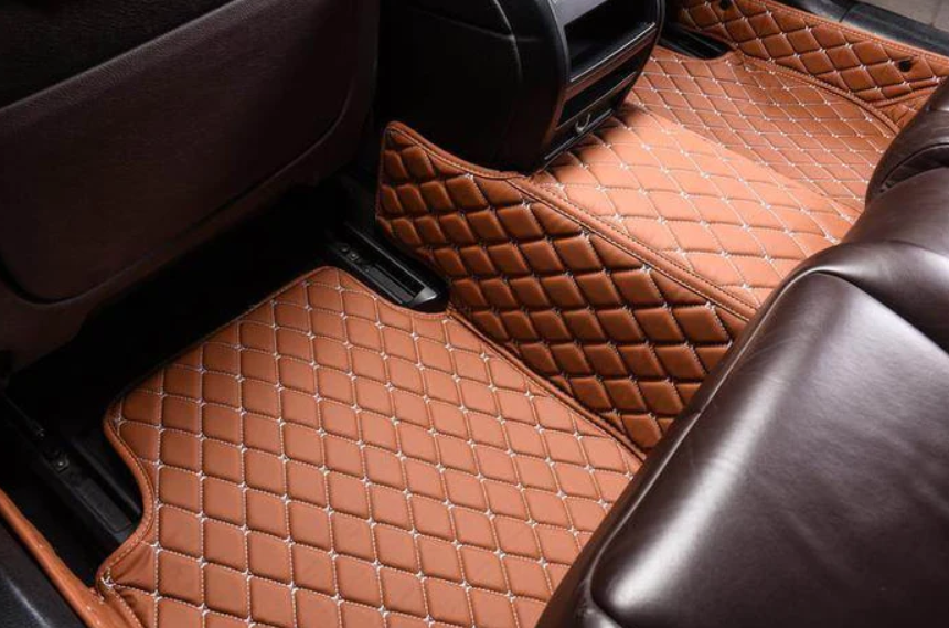 Brown Custom Car Floor Mats