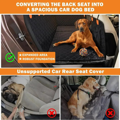 Hard Bottom Dog Car Seat Protector