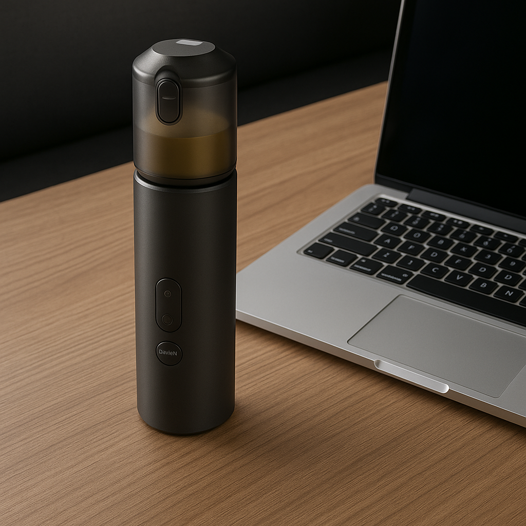 Compressed Air Capsule “car vacuum cleaner”