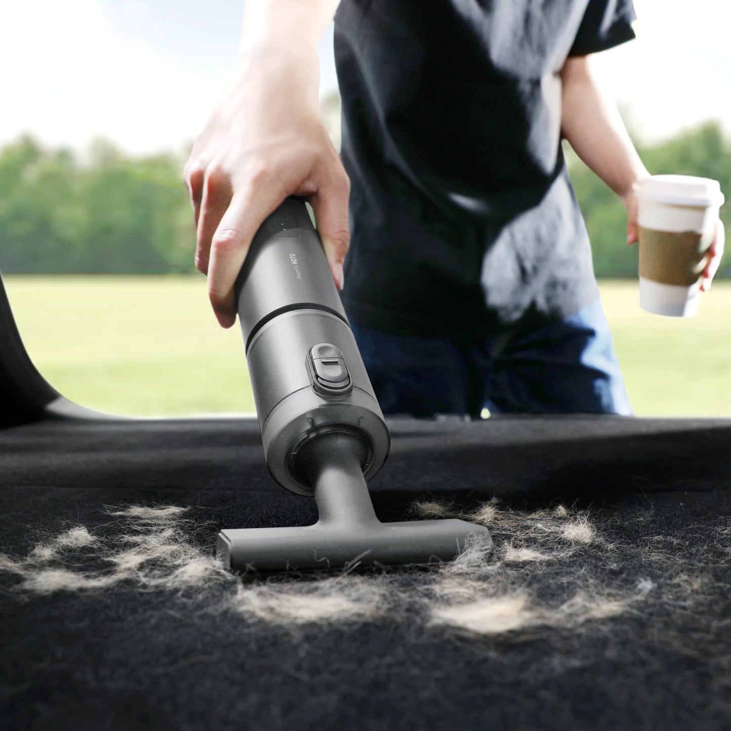 Compressed Air Capsule “car vacuum cleaner”