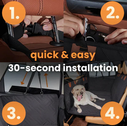 Hard Bottom Dog Car Seat Protector
